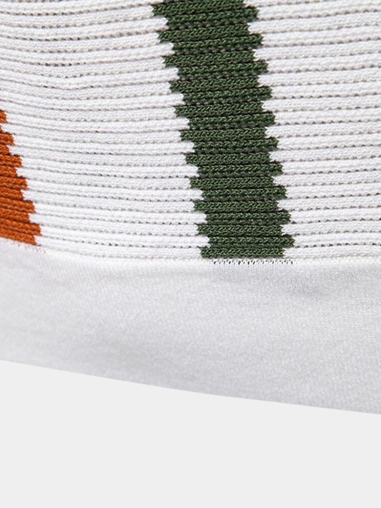 Sonny | Striped Open-Collar Knit Polo