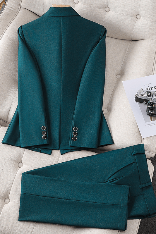 Thea | Double-Breasted Blazer & Trouser Set