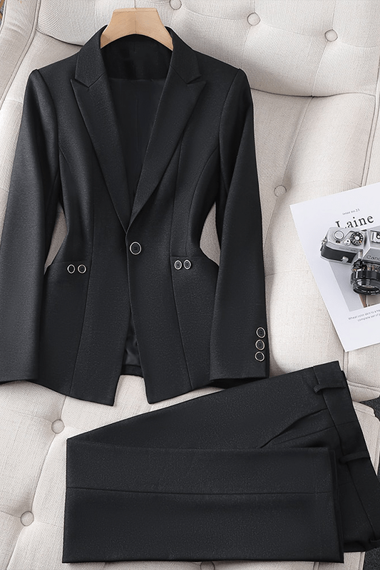 Thea | Double-Breasted Blazer & Trouser Set