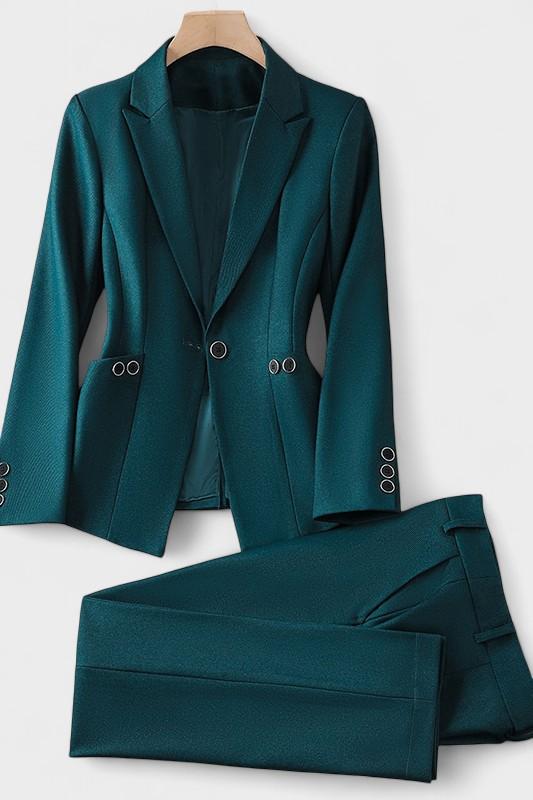Thea | Double-Breasted Blazer & Trouser Set