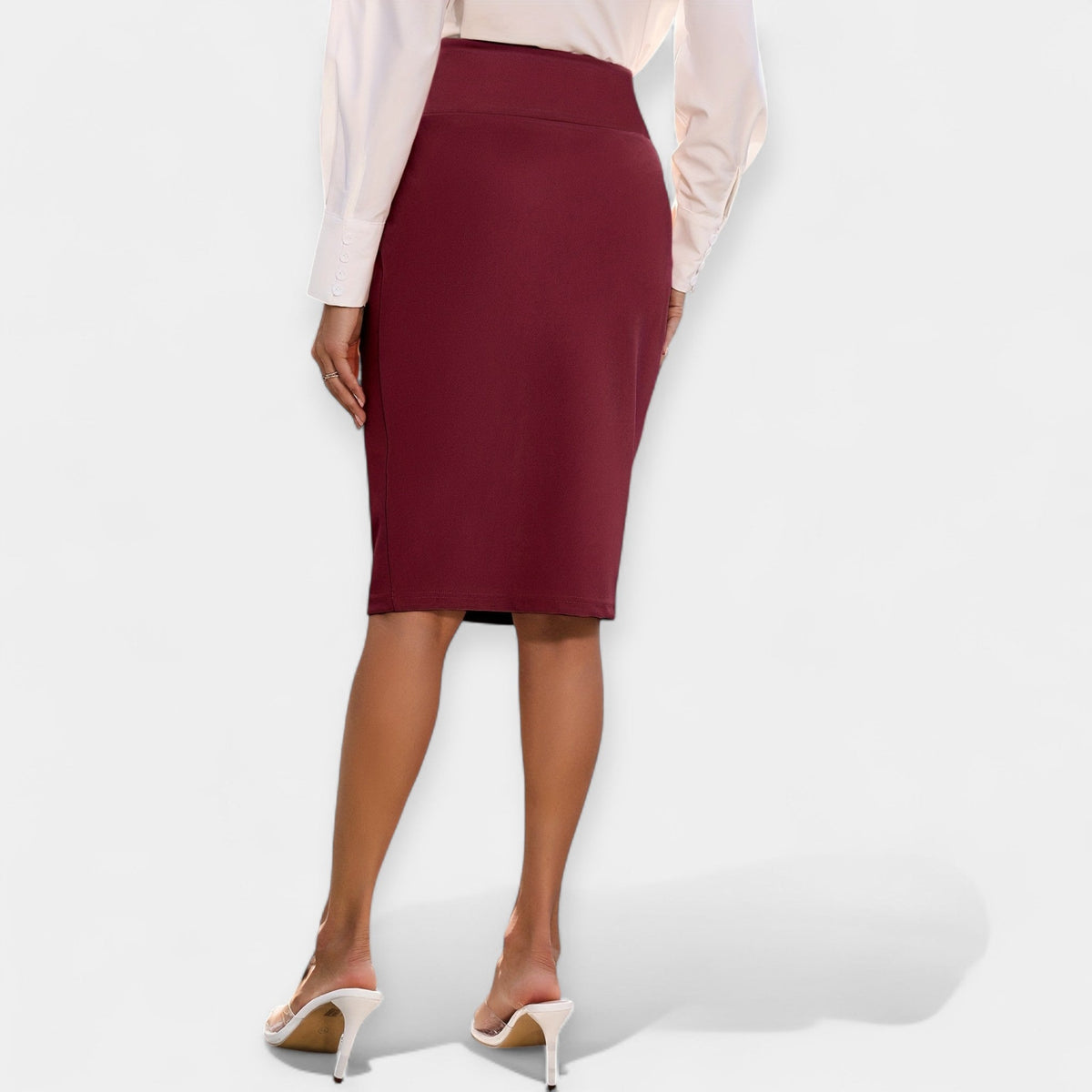 Tilda | Tailored Midi Pencil Skirt