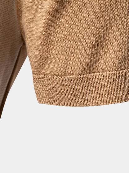 Thomas | Retro Vertical-Stripe Polo