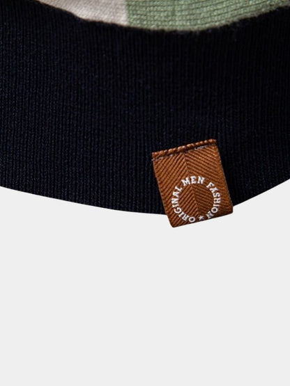 Thomas | Retro Vertical-Stripe Polo