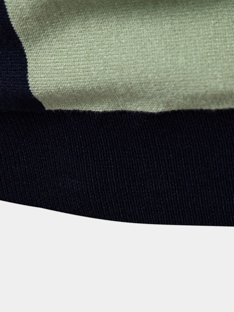 Thomas | Retro Vertical-Stripe Polo