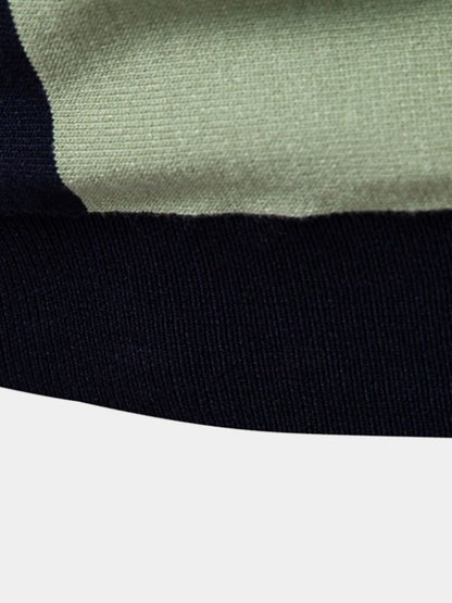 Thomas | Retro Vertical-Stripe Polo