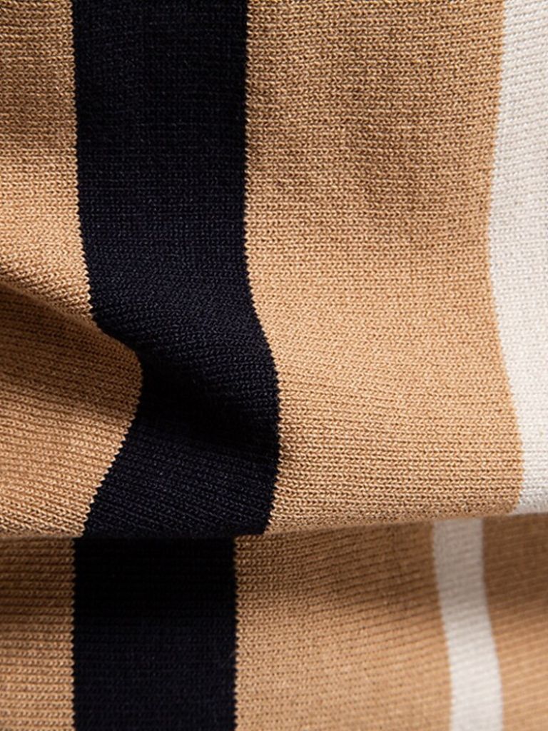 Thomas | Retro Vertical-Stripe Polo