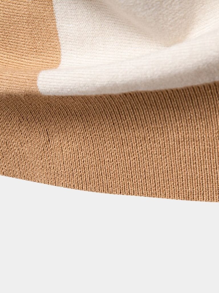 Thomas | Retro Vertical-Stripe Polo