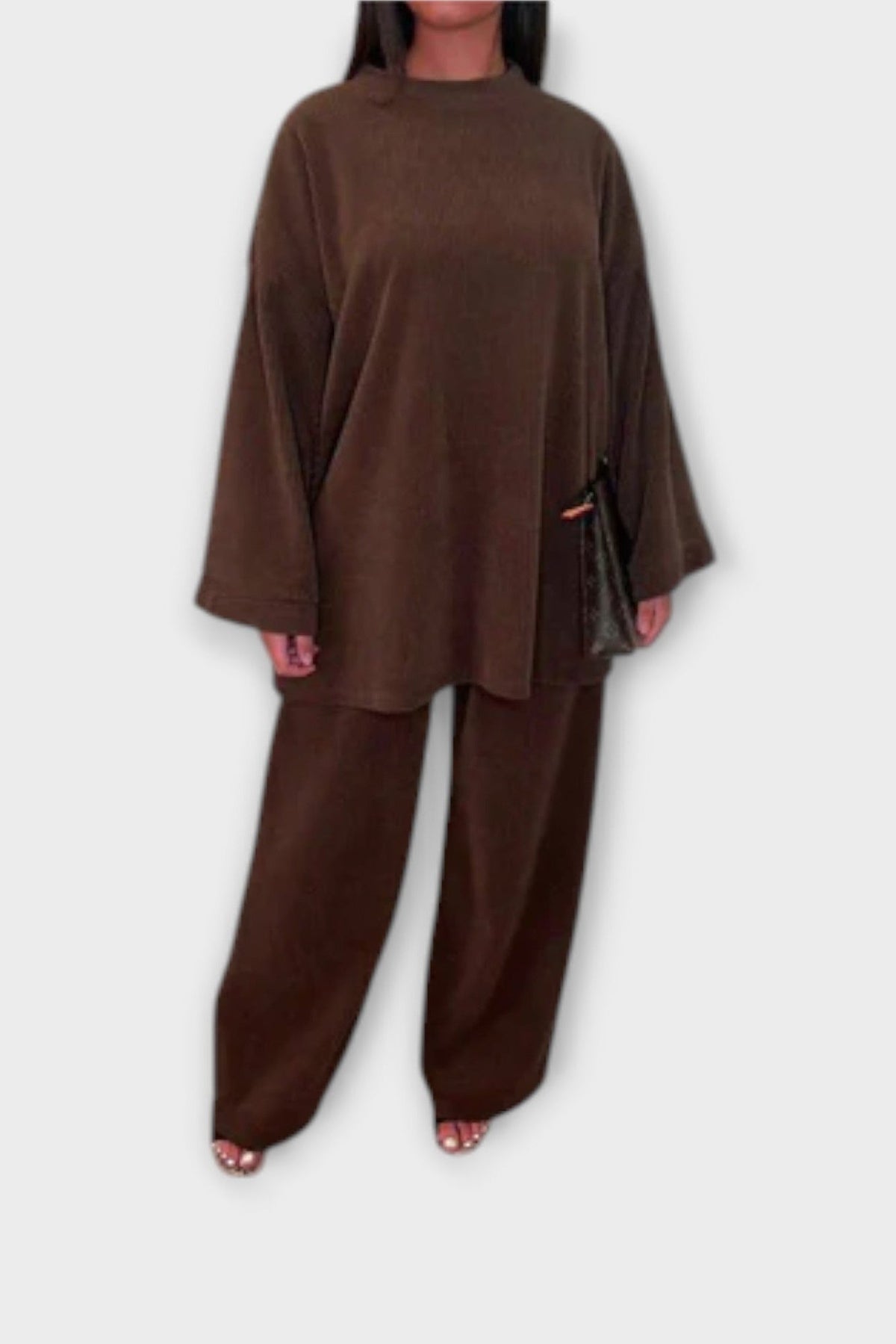 Trina | Oversized Long-Sleeve Trouser Set