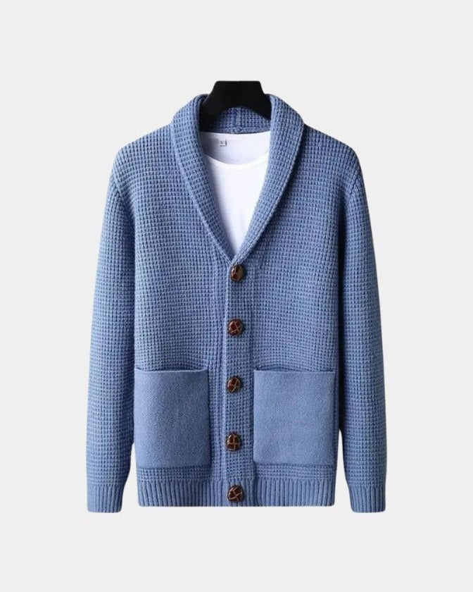 Rory | Beige Button Cardigan
