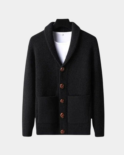 Rory | Beige Button Cardigan