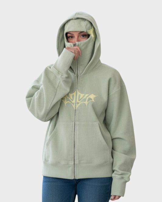 Vera | High-Neck Zip Hoodie