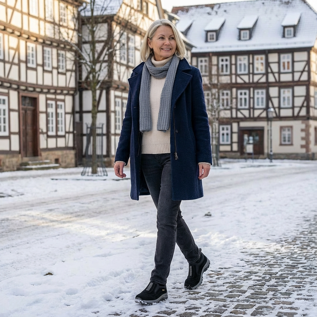 Gwen | All-Weather Slip-On Walking Shoes