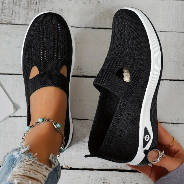 Vera | Knitted Slip-On Trainers
