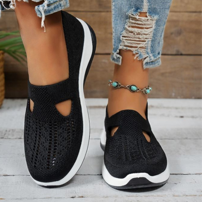 Vera | Knitted Slip-On Trainers