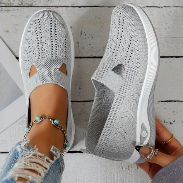 Vera | Knitted Slip-On Trainers