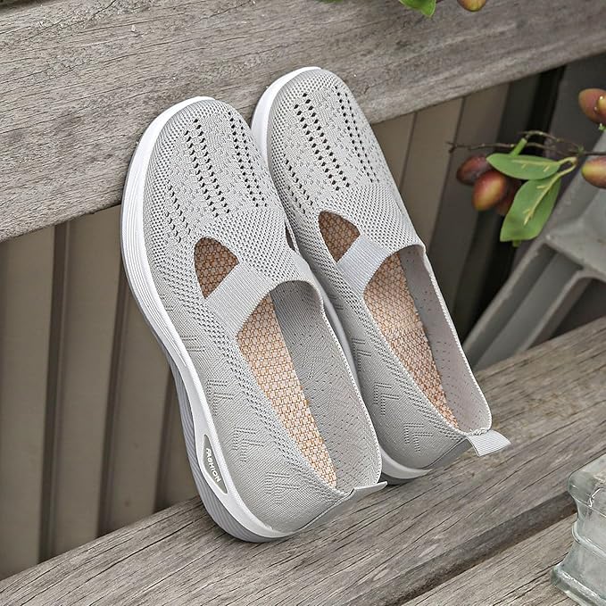 Vera | Knitted Slip-On Trainers