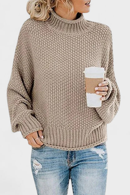 Vivien | Navy Textured Knit Jumper