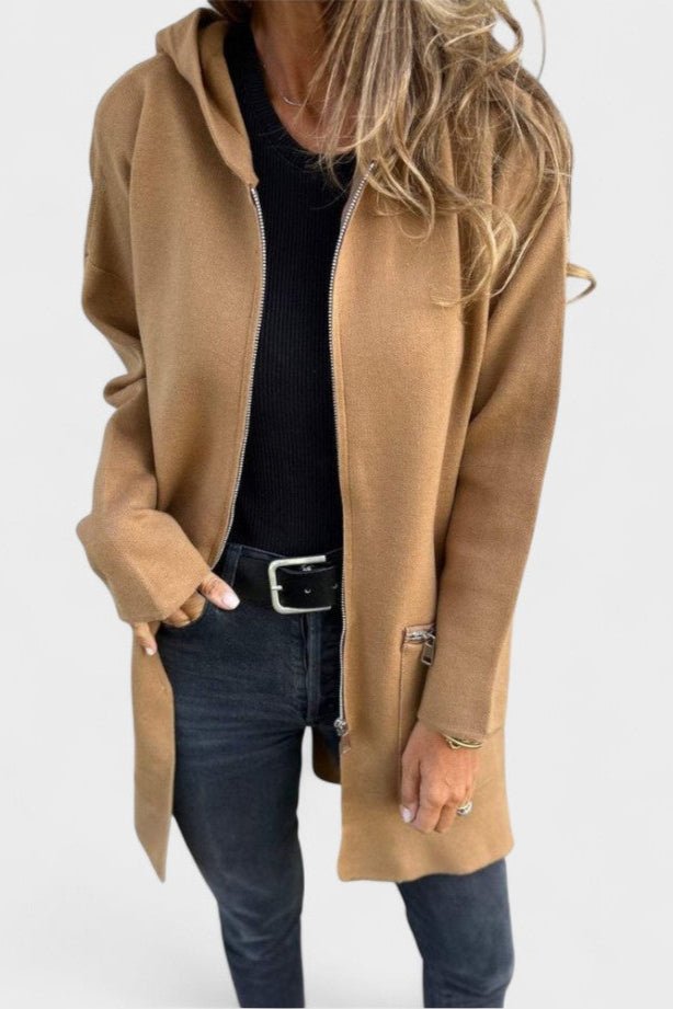 Verna | Soft Grey Layering Jacket