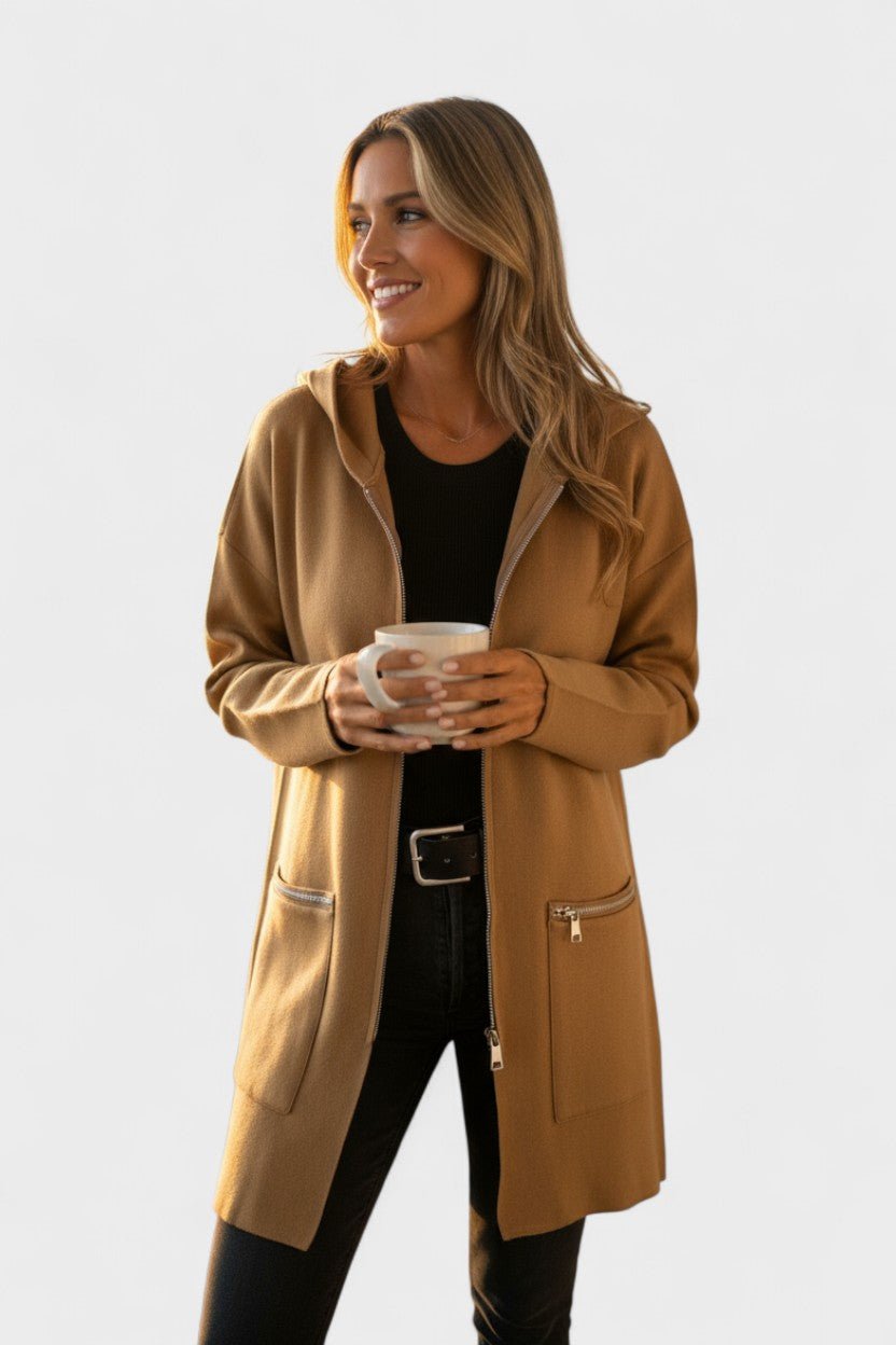 Verna | Soft Grey Layering Jacket