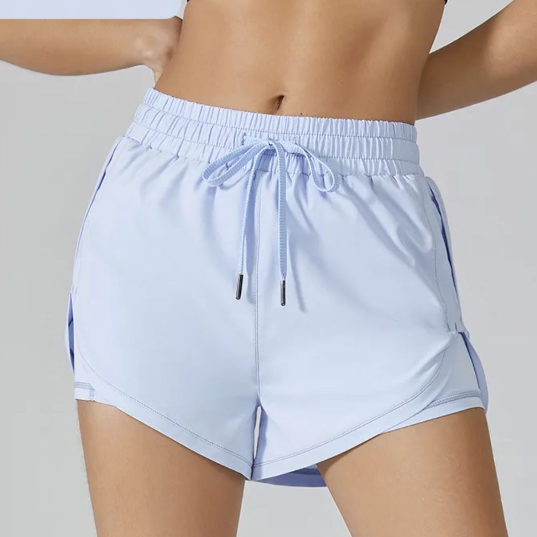 Violet | Drawstring Shorts