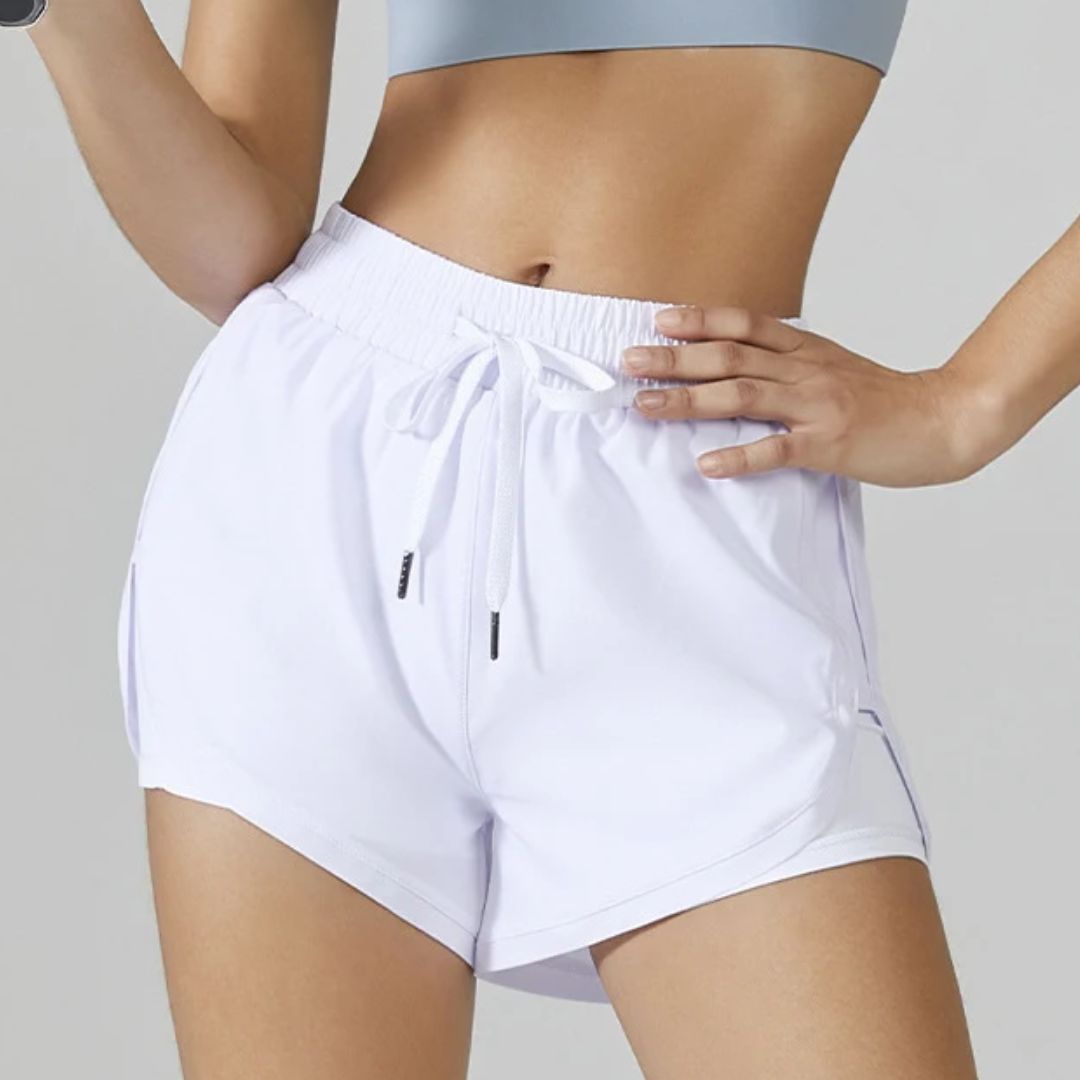 Violet | Drawstring Shorts