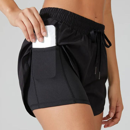 Violet | Drawstring Shorts