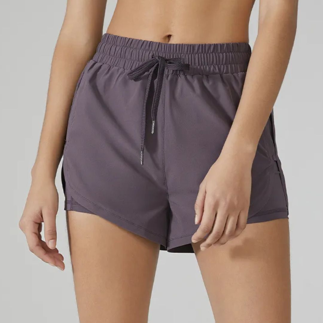 Violet | Drawstring Shorts