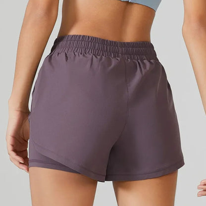 Violet | Drawstring Shorts