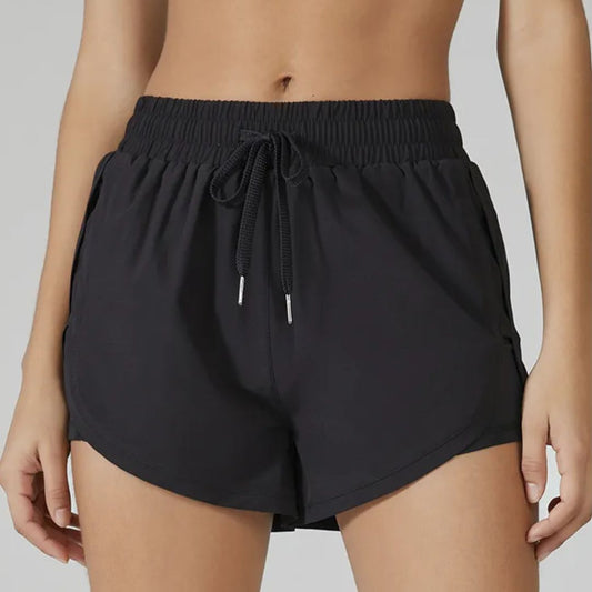 Violet | Drawstring Shorts