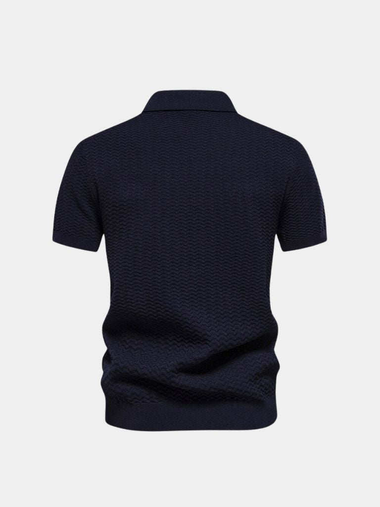 Victor | Colour-Block Zip Polo