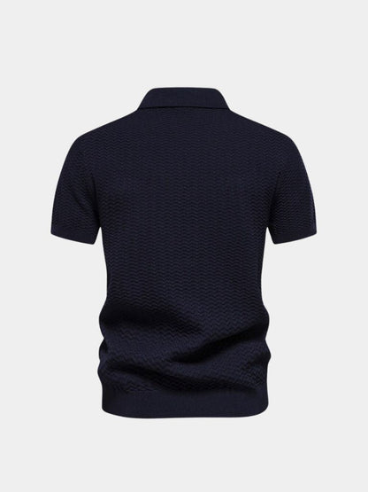 Victor | Colour-Block Zip Polo
