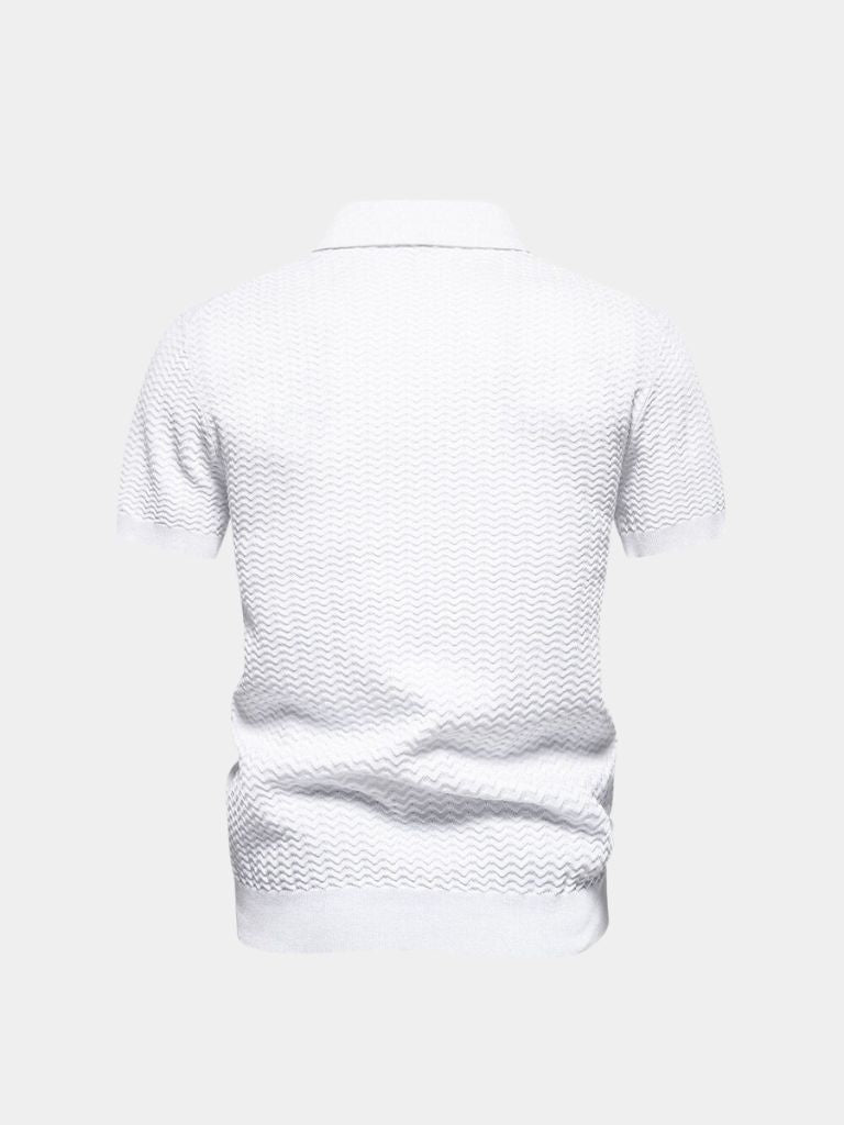 Victor | Colour-Block Zip Polo