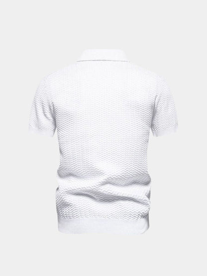 Victor | Colour-Block Zip Polo