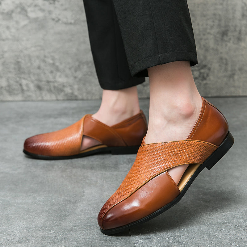 Jonathan | Vintage Leather Loafers
