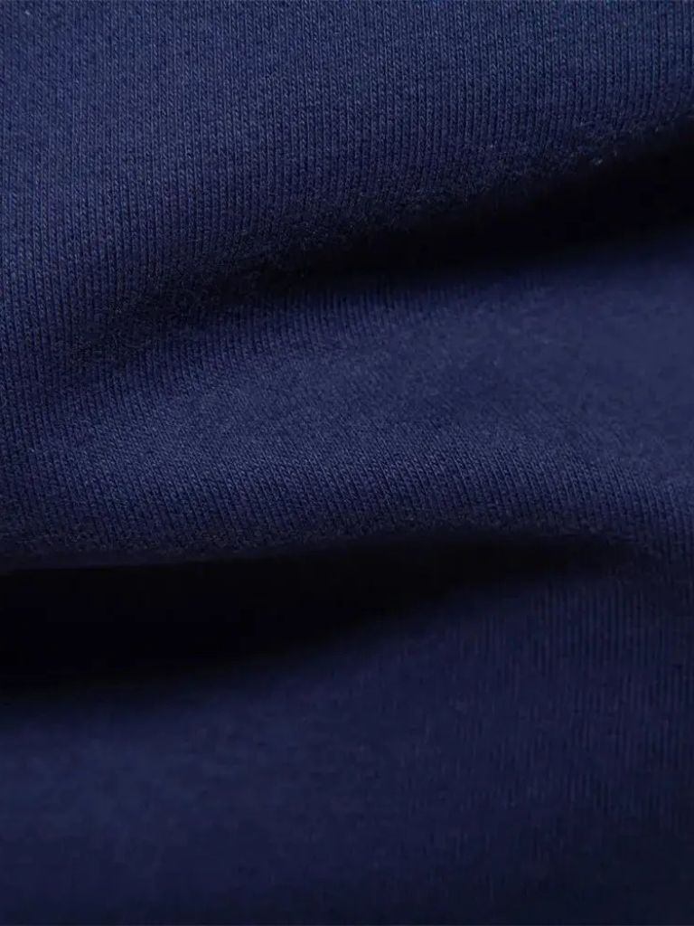 William | Navy Long-Sleeve Polo