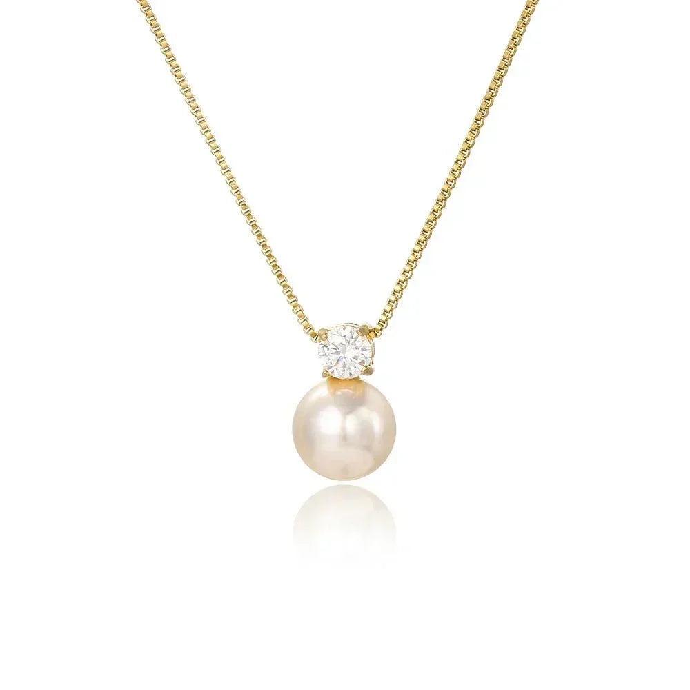 Madeleine | Pearl Pendant Necklace