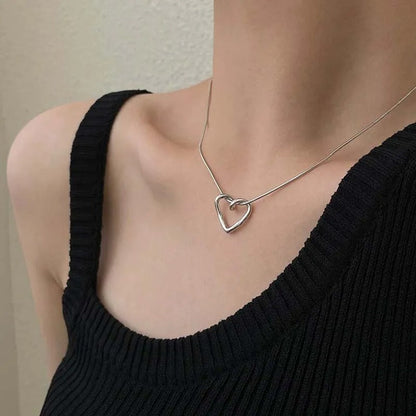 Amy | Open Heart Necklace