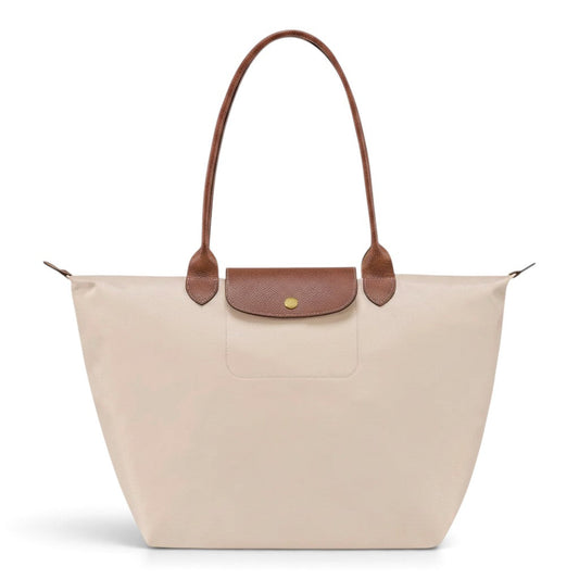 Claudia | Large Cream Foldable Tote Bag