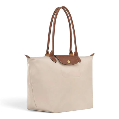 Claudia | Large Cream Foldable Tote Bag