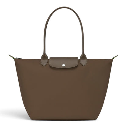 Monica | Large Taupe Foldable Tote Bag
