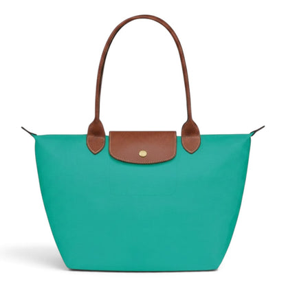 Andrea | Large Turquoise Foldable Tote Bag