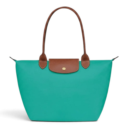 Andrea | Large Turquoise Foldable Tote Bag