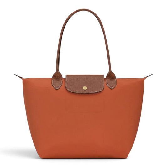 Petra | Large Rust Orange Foldable Tote Bag