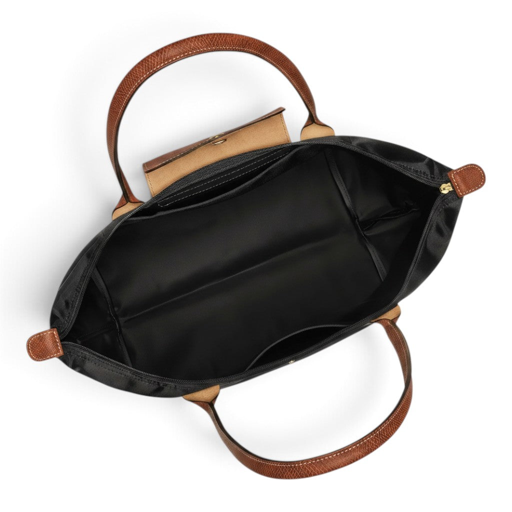 Sadie | Large Black Foldable Tote Bag