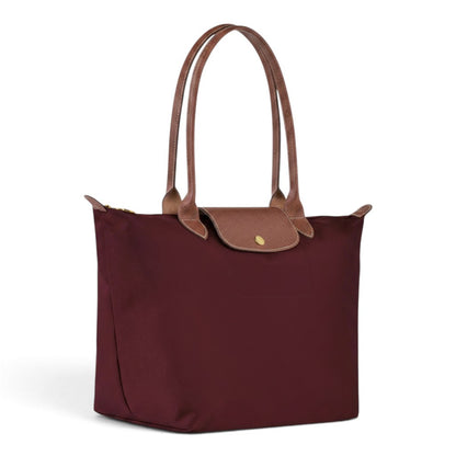 Kathryn | Large Burgundy Foldable Tote Bag