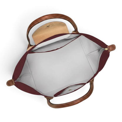 Kathryn | Large Burgundy Foldable Tote Bag