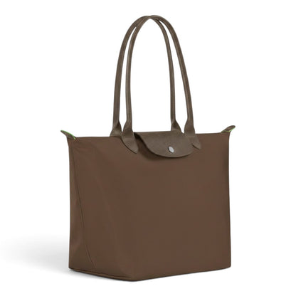 Monica | Large Taupe Foldable Tote Bag