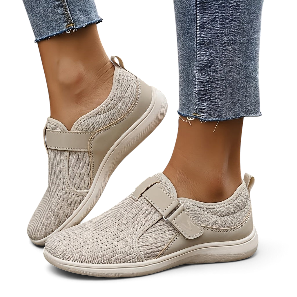 Amanda | Adjustable Wide-Fit Trainers