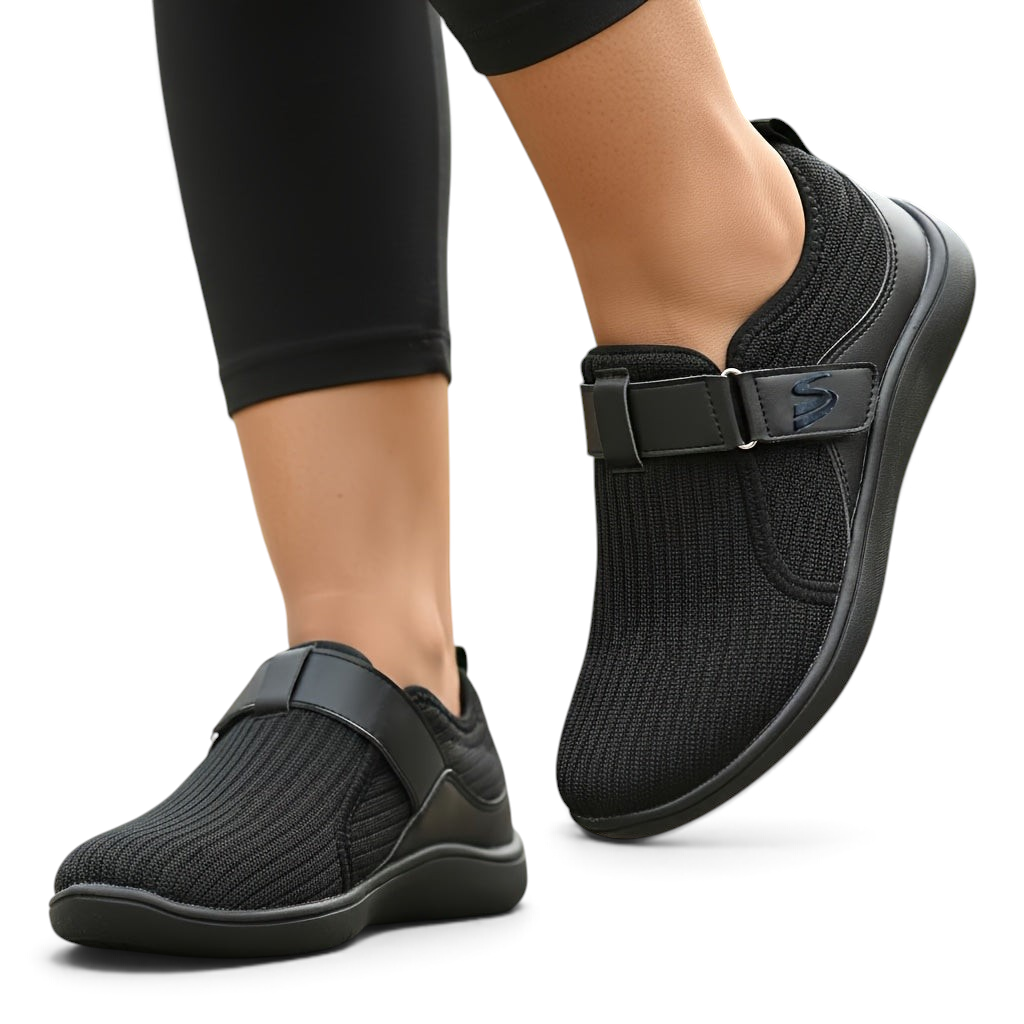 Amanda | Adjustable Wide-Fit Trainers